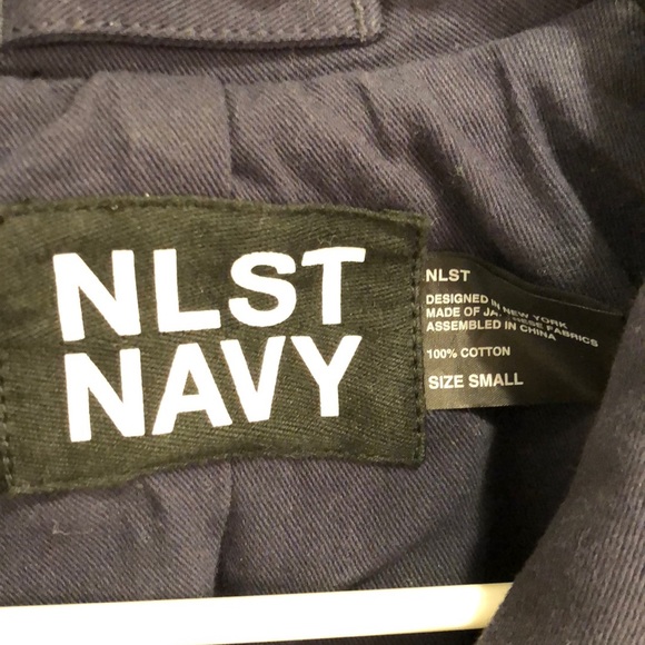NLST NAVY SHORT SLEEVE TRENCH, NAVY - Picture 7 of 7